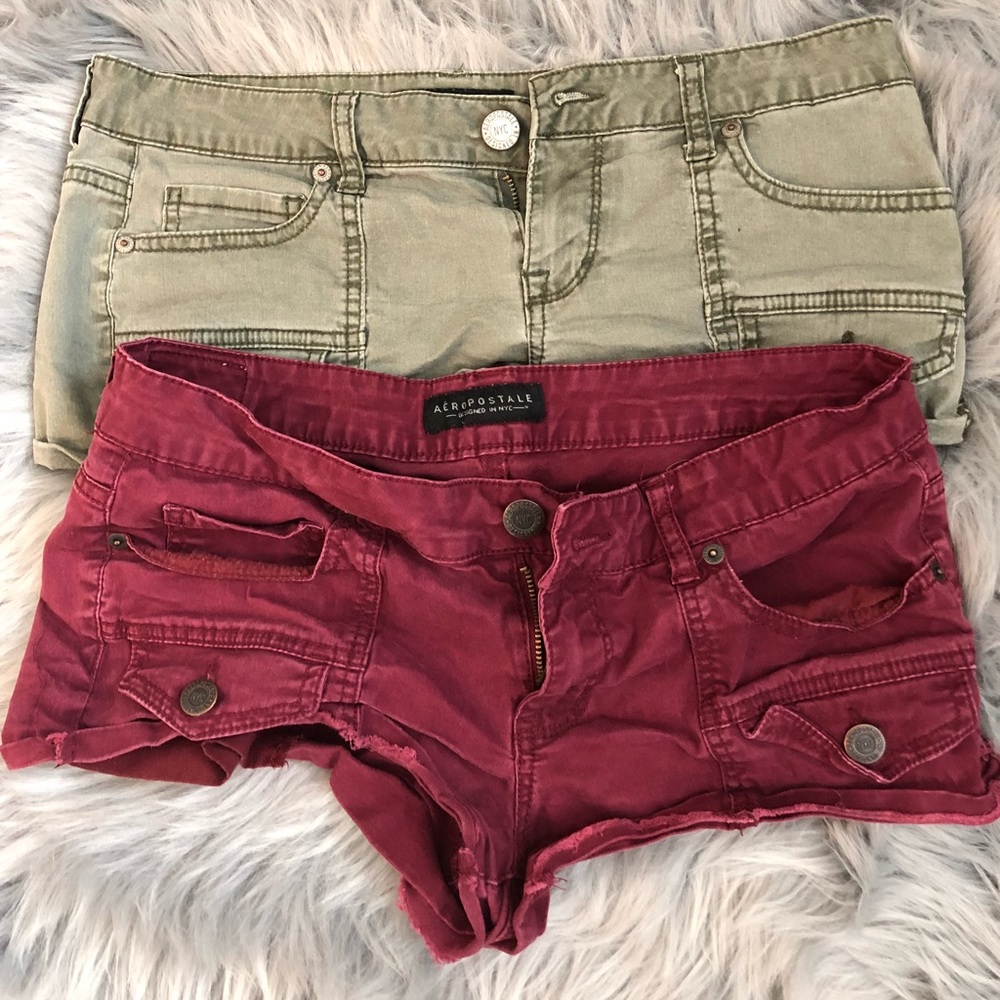 FINAL PRICE DROP! Cargo Booty Shorts (2pairs)